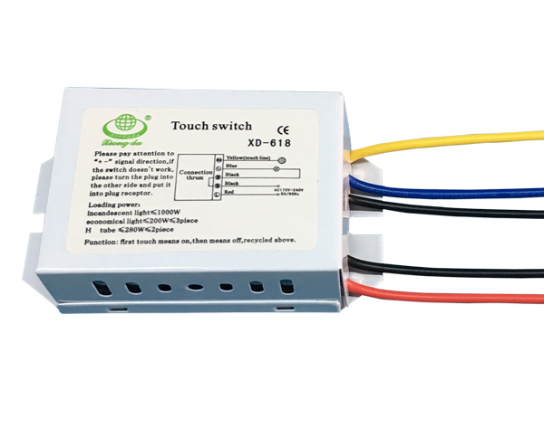 金属触摸乐鱼注册大厅-乐鱼（中国）XD-618(220V ON/OFF)